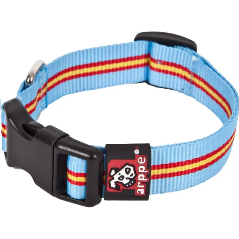 COLLAR NYLON REGULABLE OCEAN 1.5X17-26CM AZUL ARPPE