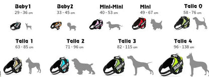 ARNES IDC JULIUS-K9 BABY 1 VAQUERO NEON 29-36cm.