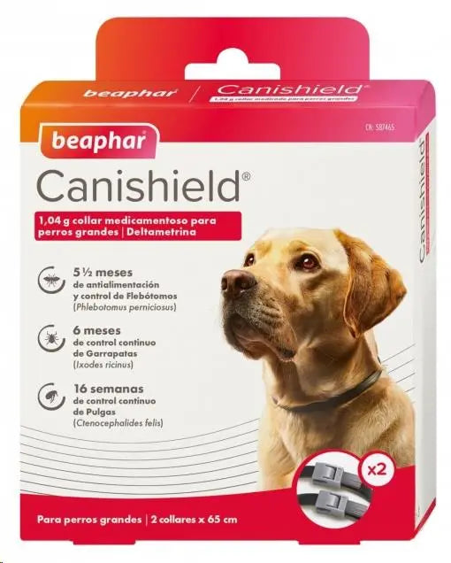 CANISHIELD COLLAR ANTIPARASITARIO PACK-2