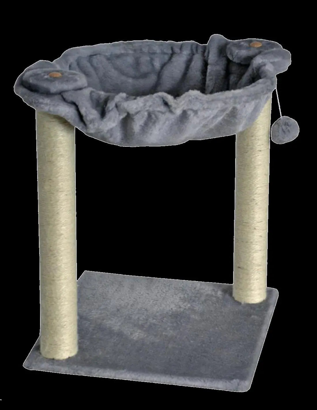 RASCADOR SAVANNA HAMMOCK GRIS 40X40X51CM.