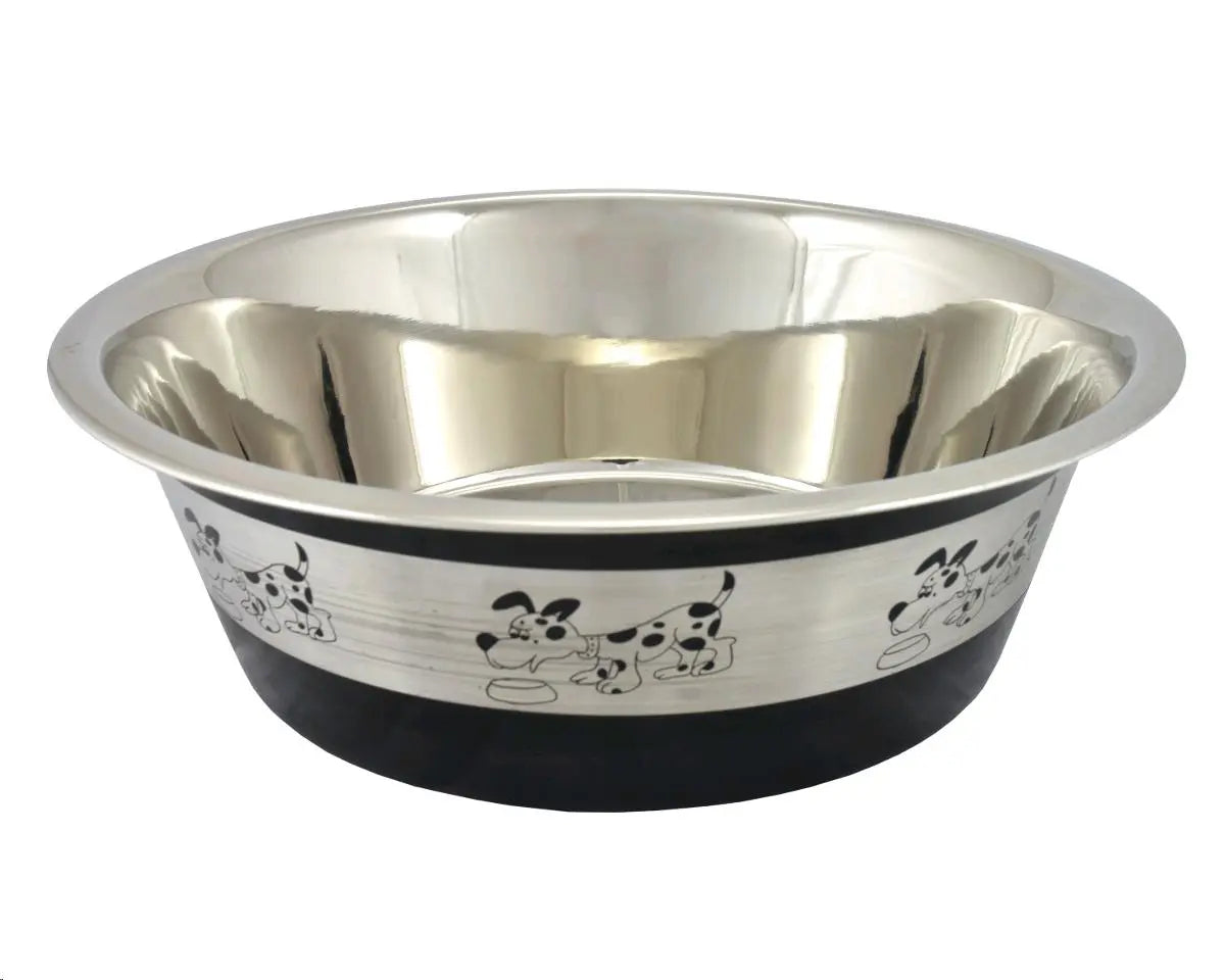 COMEDERO ANTIDESLIZANTE OSLO NEGRO 2,83L