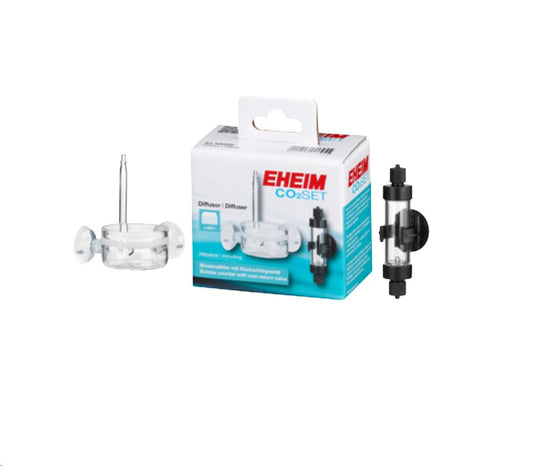 EHEIM difusor 600l y contador burbujas con válvula antirretorno para CO2SET600