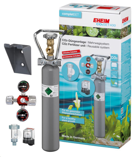 EHEIM CO2SET400 set completo de CO2 inclusive botella rellenable de 500g