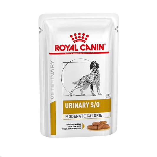 ROYAL CANIN URINARY MODERATE CALORIE 100GR PERRO HUMEDO