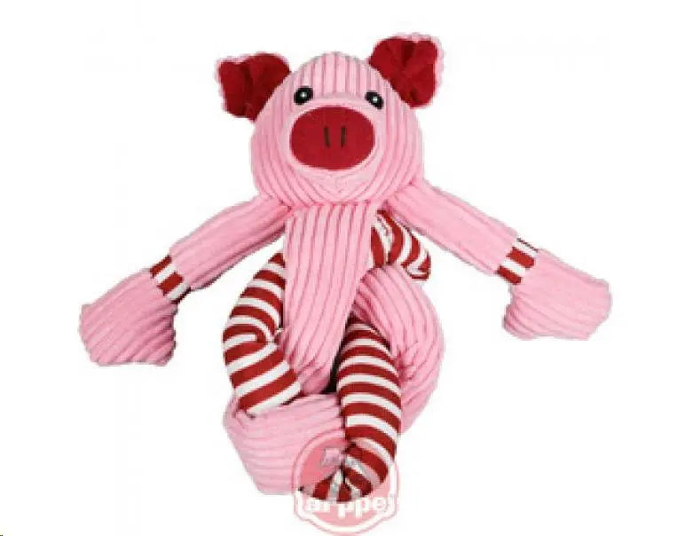 JUGUETE PERRO PELUCHE CERDITO ROSA 25CM ARPPE