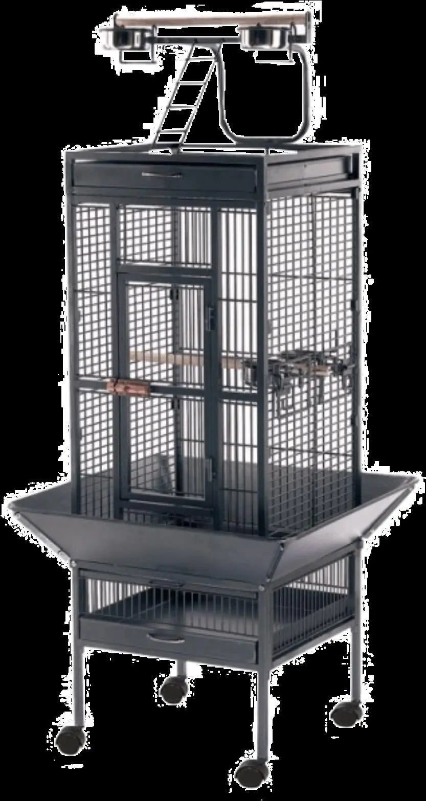 PAJARERA LORO YACO 66.5X66.5X165CM PILESAN