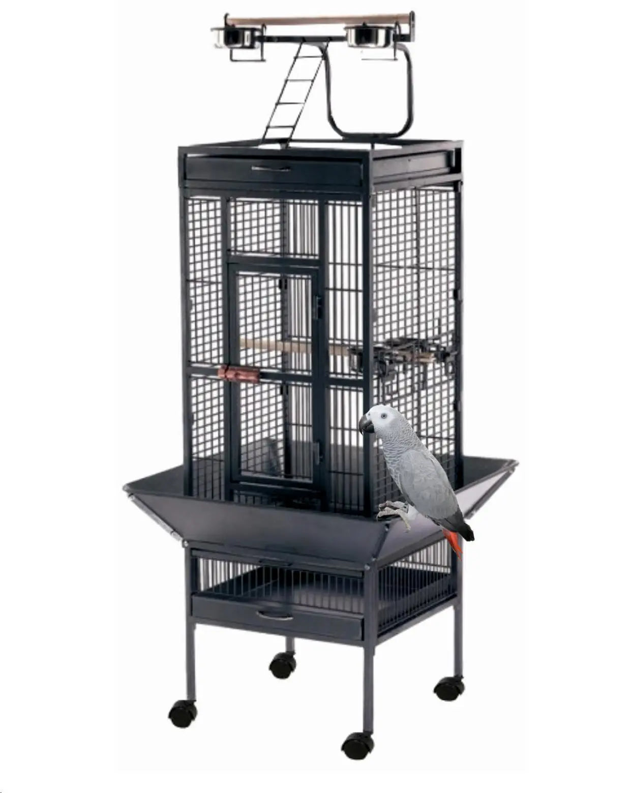 PAJARERA LORO COLOMBIA 81X76X168CM PILESAN