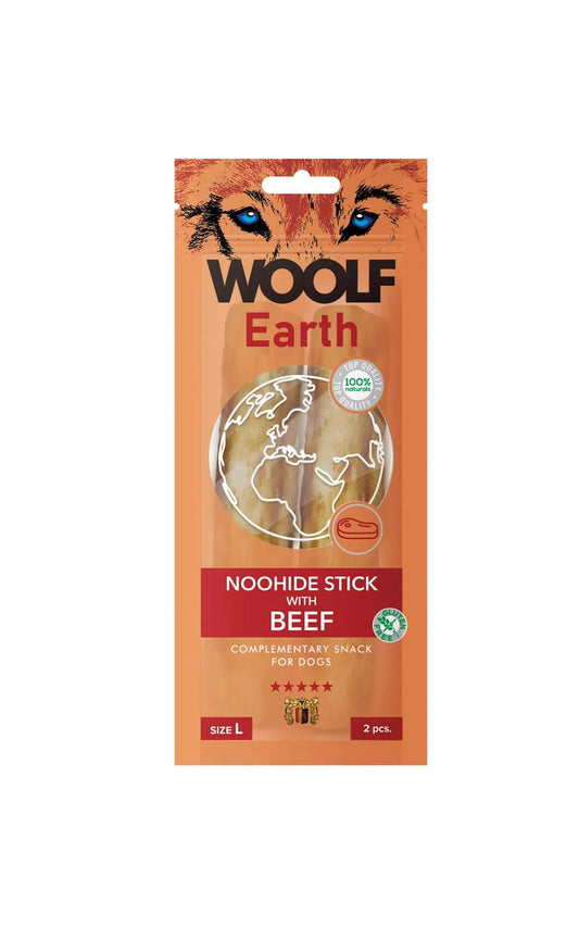 Woolf Earth Sticks with Beef L 85gr