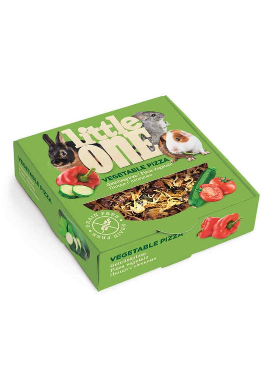 LITTLE ONE SNACK ROEDORES PIZZA VEGETARIANA 55GR