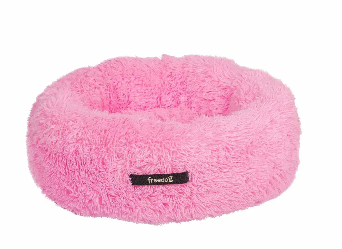 CUNA REDONDA SUAVE RELAX 100 CM ROSA FREEDOG