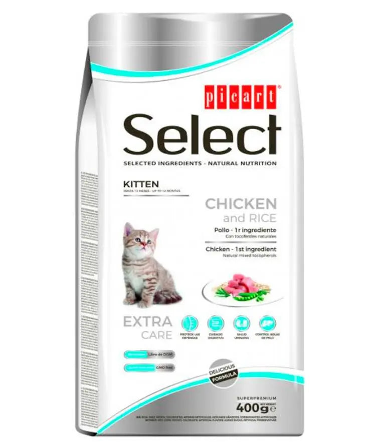 PICART SELECT CAT KITTEN 400G
