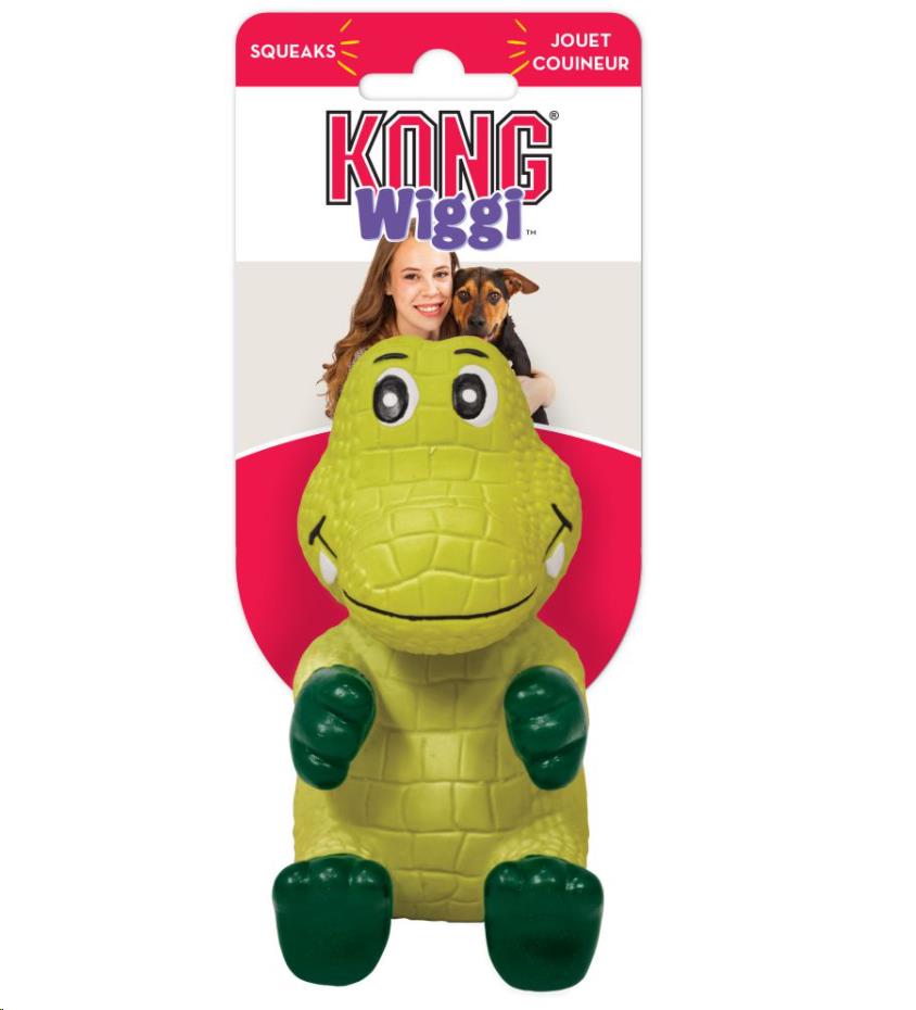 KONG juguete perro Wiggi Alligator