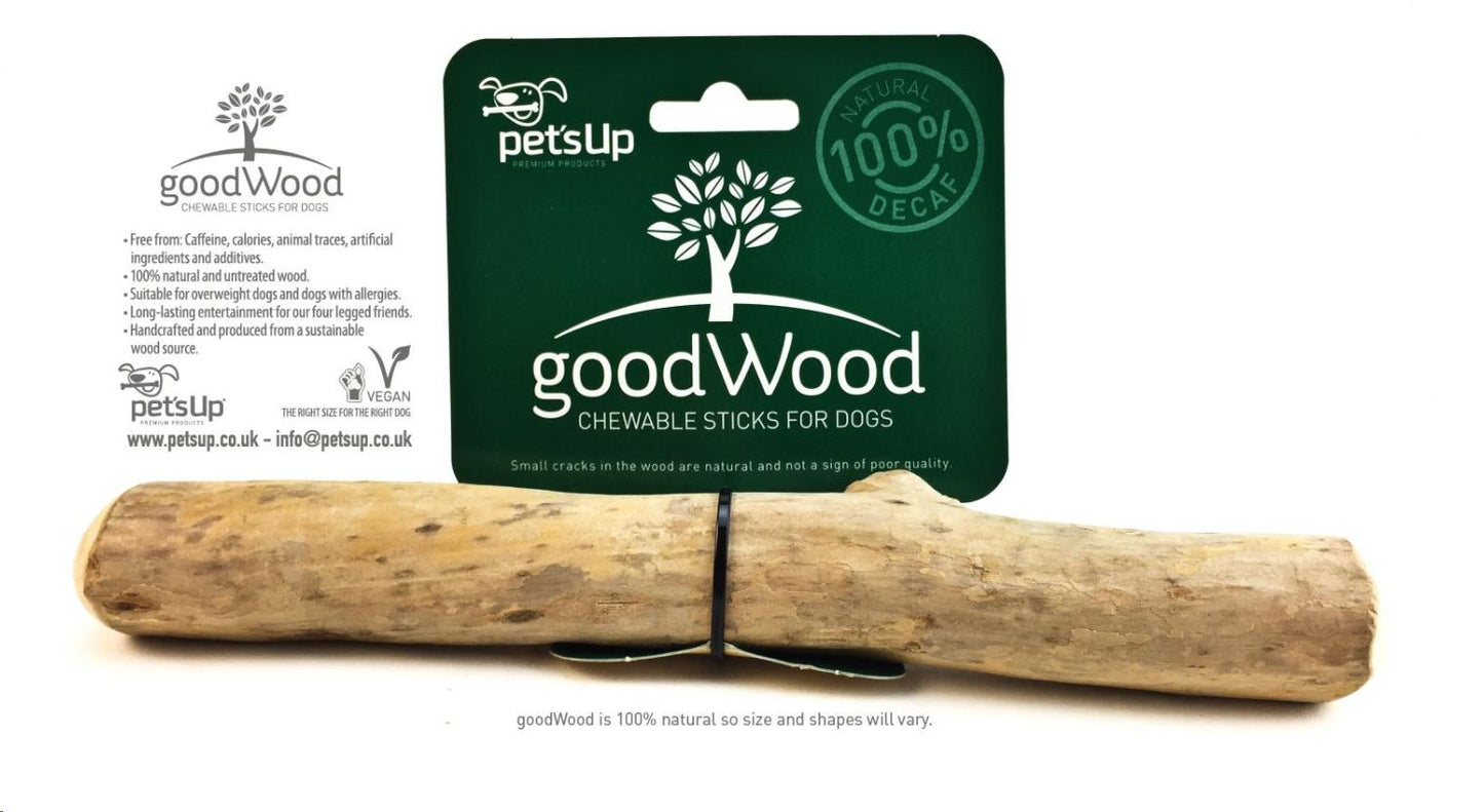 Goodwood Madera de café masticable T-S perros hasta 10k