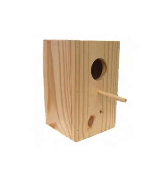 NIDO COTORRA NINFA MADERA