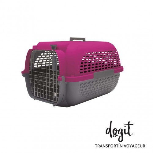 Dogit Pet Voyageur Med. Fucsia/Gris