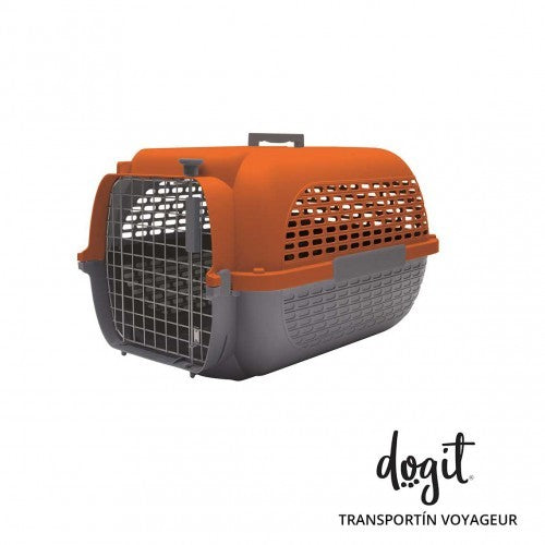 Dogit Pet Voyageur Med. Naranja/Gris