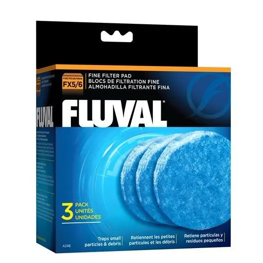 FLUVAL FX6 Foamex Fino 3 uds