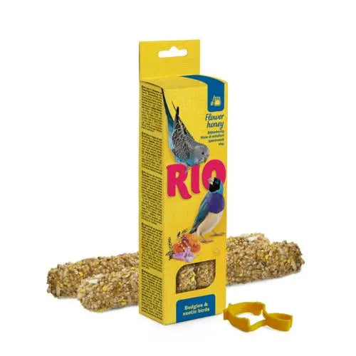 Barritas con Miel Periquitos y Aves Exóticas 2x40gr Rio