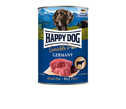 Happy Dog Sensible Pure Germany (Rind Pur) 400g Lata