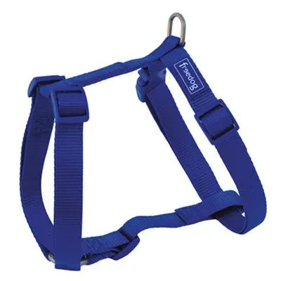 Arnés Nylon Basic AZUL 10mm Freedog