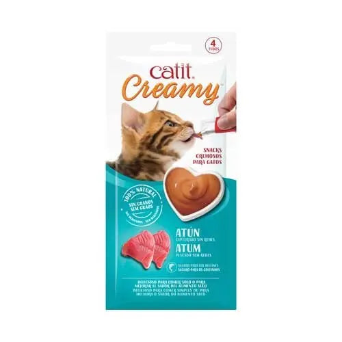 Catit Creamy Atún 4x10g