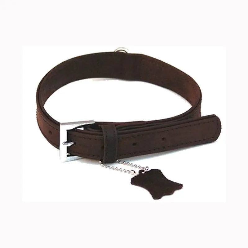 Collar piel 15mm x 35cm Freedog