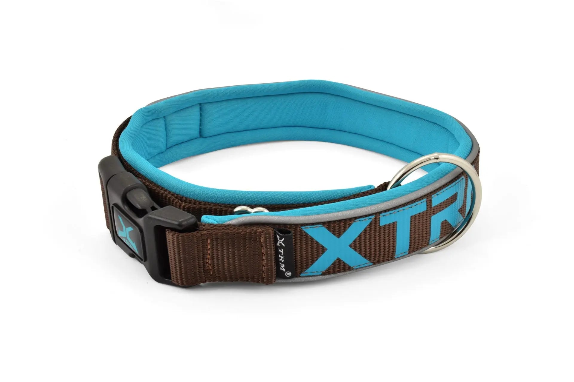 COLLAR X-TRM NEON FLASH MARRON 20mm x 35-45cm