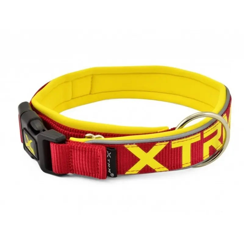 COLLAR X-TRM NEON FLASH ROJO 15mm x 28-35cm