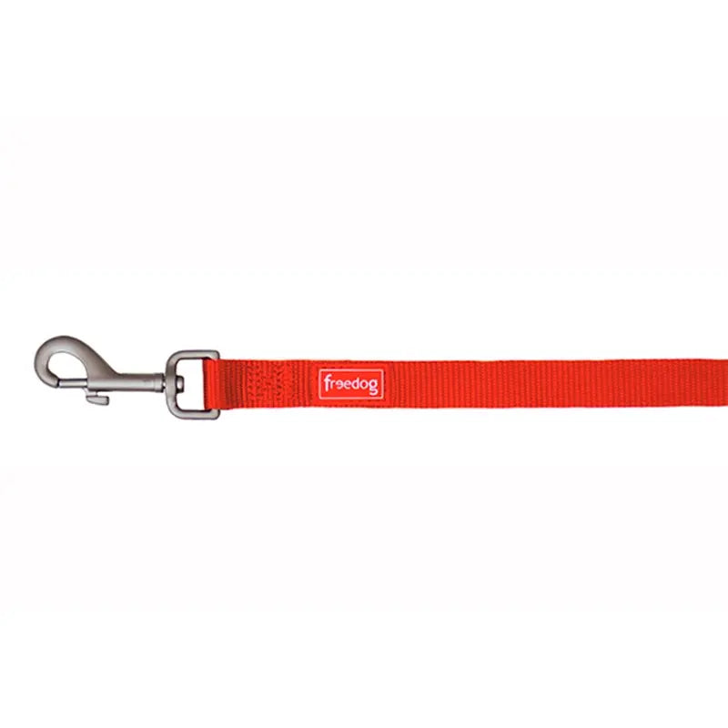 Correa Nylon Basic ROJO 10mm Freedog