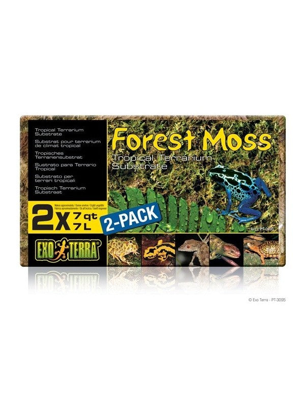 EXO TERRA SUSTRATO NATURAL FOREST MOSS 14 LTS
