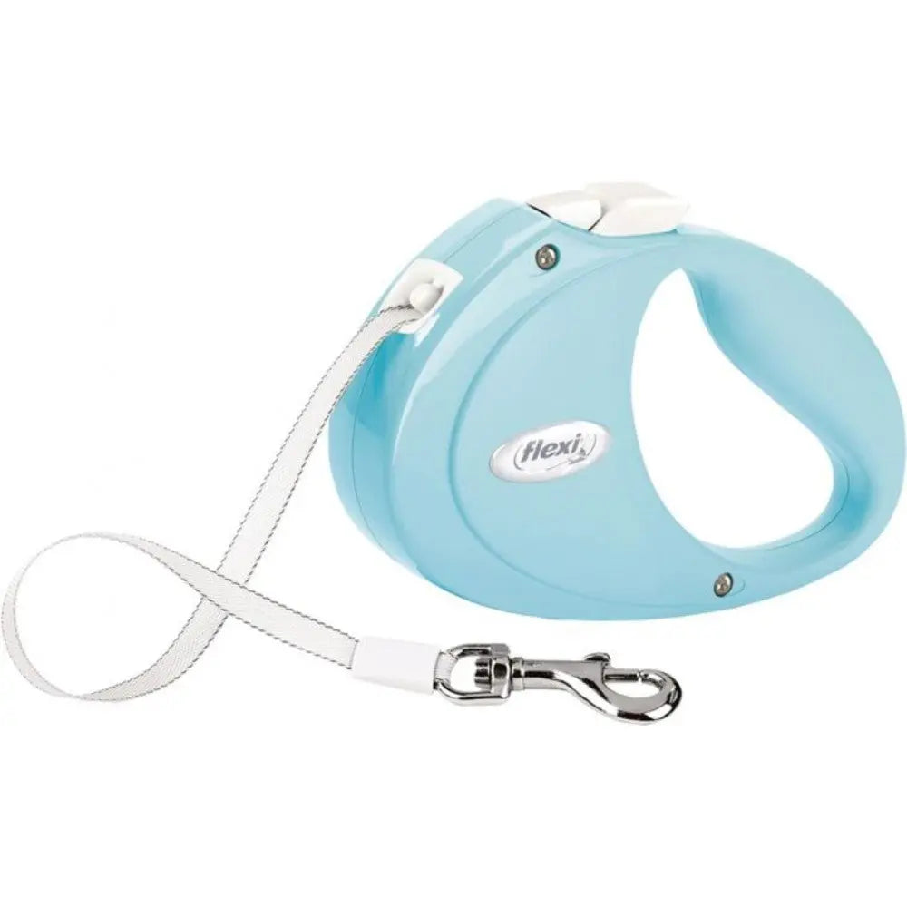 FLEXI PUPPY CINTA AZUL CLARO 2M