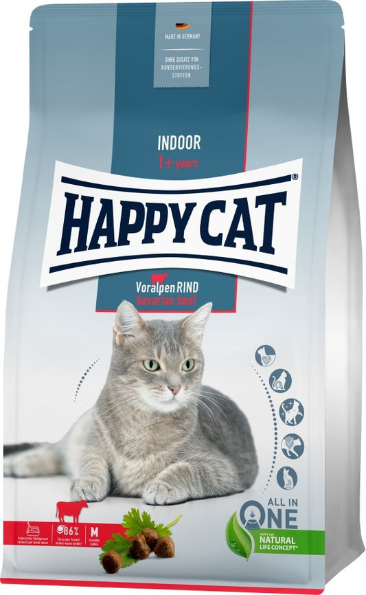 Happy Cat Indoor VoralpenRind 300 g (Ternera)