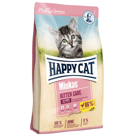 Happy Cat Minkas Kitten Care Geflügel10 kg (Ave de corral)