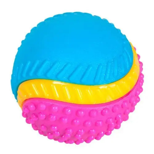 PELOTA 5 SENTIDOS 5ENSES BALL 8CM FLAMINGO
