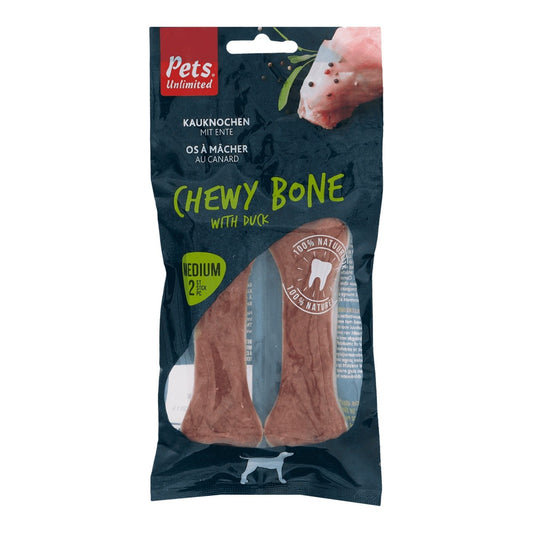 Snack Dog Pets Hueso masticable con pato 80g