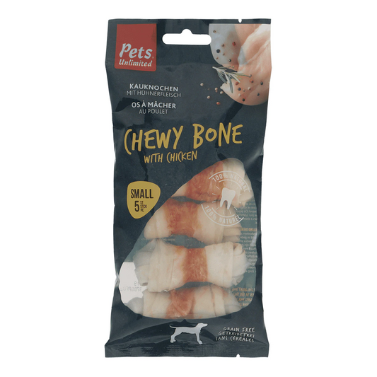 Snack Dog Pets Huesos masticables con pollo 90g