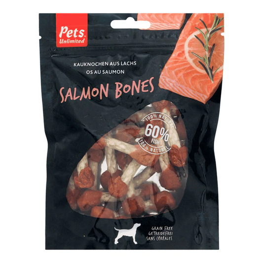 Snack Dog Pets Huesos Masticables de Salmon 150g