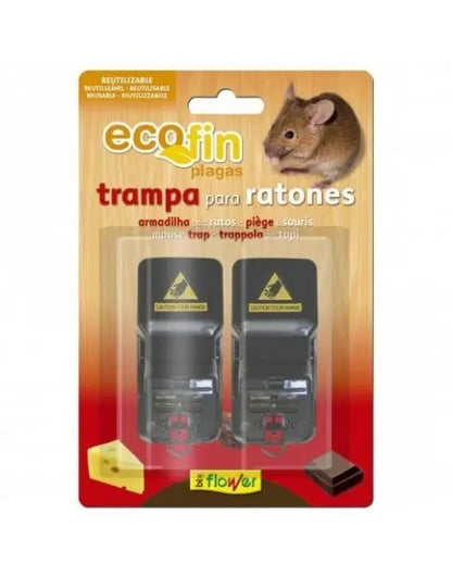 TRAMPA PARA RATONES PACK-2 ECOFIN FLOWER