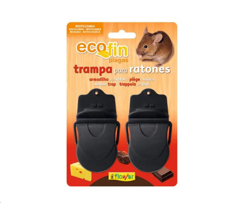 TRAMPA PARA RATONES PACK-2 ECOFIN FLOWER