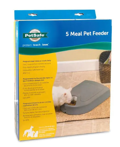 COMEDERO AUTOMATICO PETSAFE 5 COMIDAS