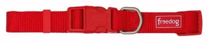 Collar Nylon Basic ROJO 10mm Freedog