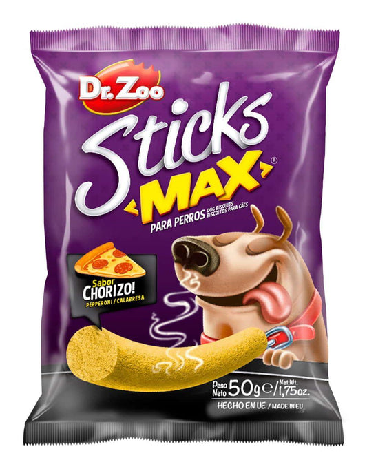 Dr.Zoo Sticks Max Chorizo 50gr