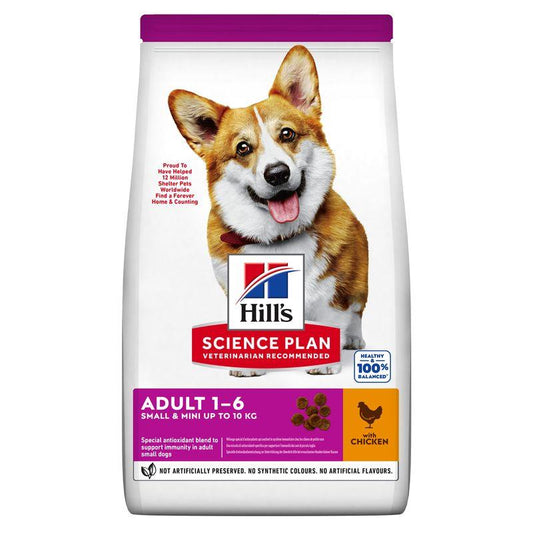 HILL'S SP CANINE SMALL & MINIATURE ADULT POLLO 1.5KG