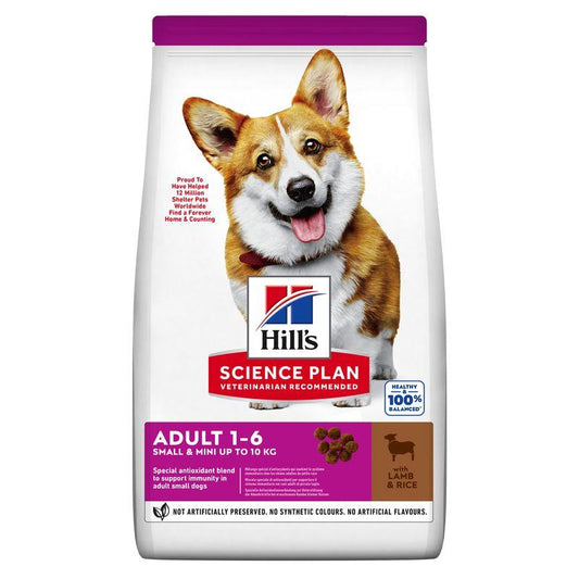 Hill's SP Canine Adult Small & Mini Cordero & Arroz 1.5kg