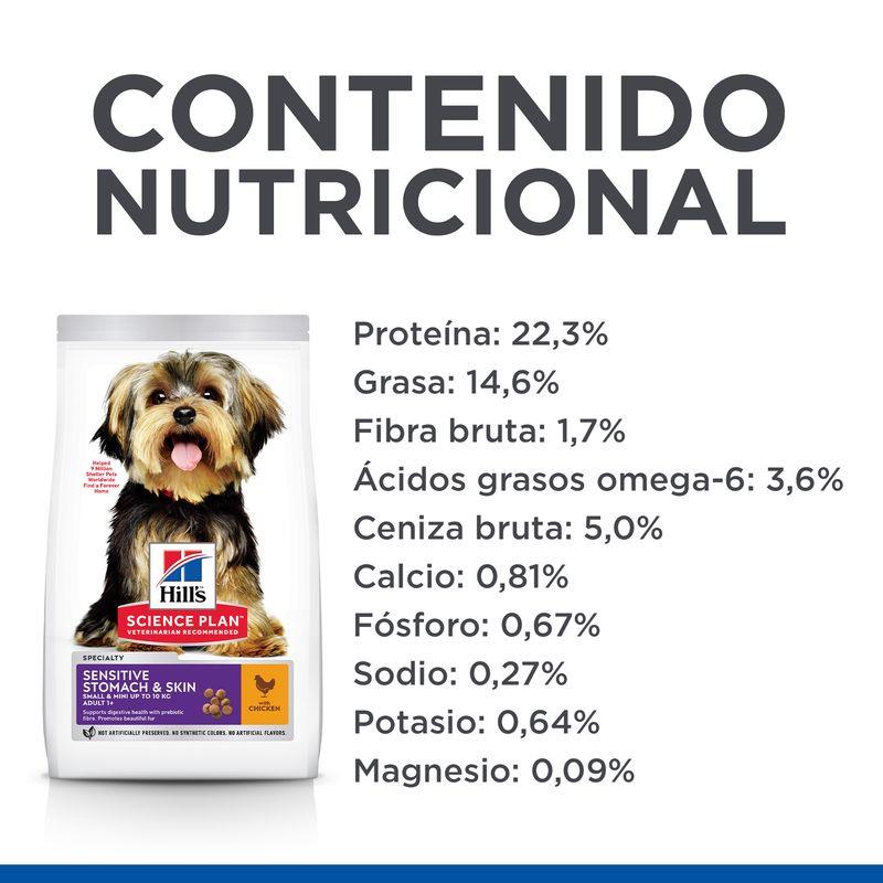 Hill's SP Canine Adult Sensitive Stomach & Skin Small & Mini Pollo 1.5kg