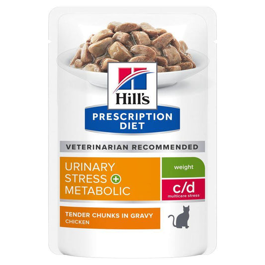 Hill's Feline c/d Urinary Stress + Metabolic 85g